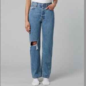 Still Here Childhood Jeans Worn In Classic Blue Wash